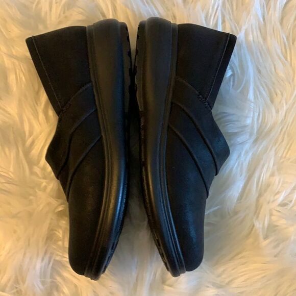 Size 7 1/2 Easy Street Comfort Wave black shoes NEW - Picture 3 of 6